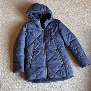 Under Armour Kids' Lilac Hooded Puffer Coat